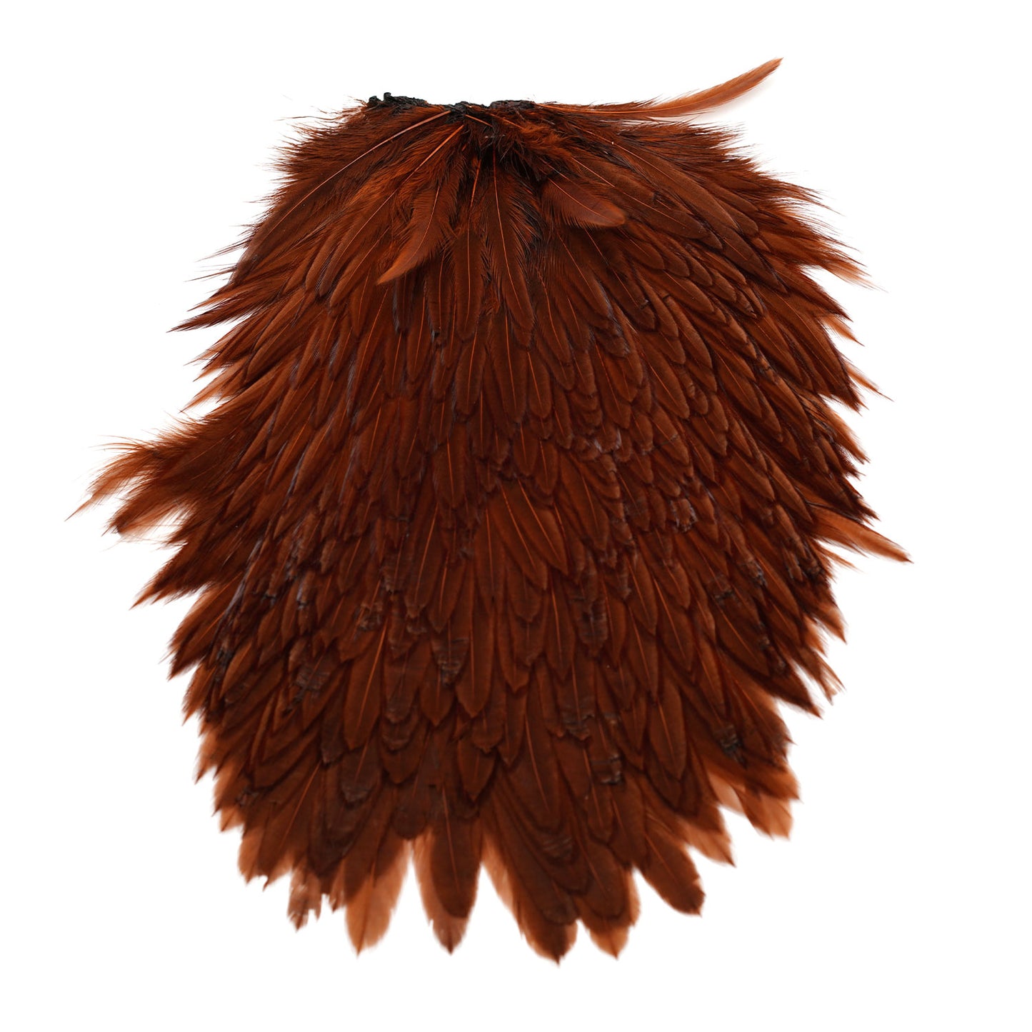 Hen Saddles Fly Tying Brown