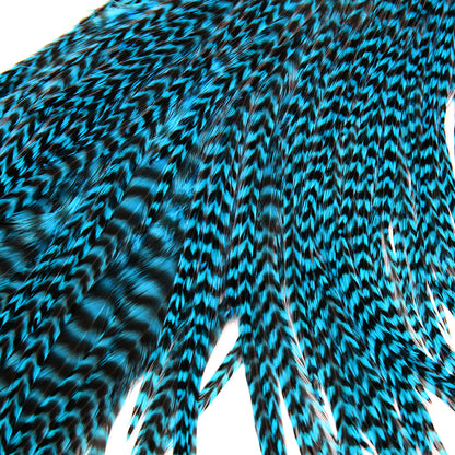 Keough Half Grizzly Saddles Teal Blue