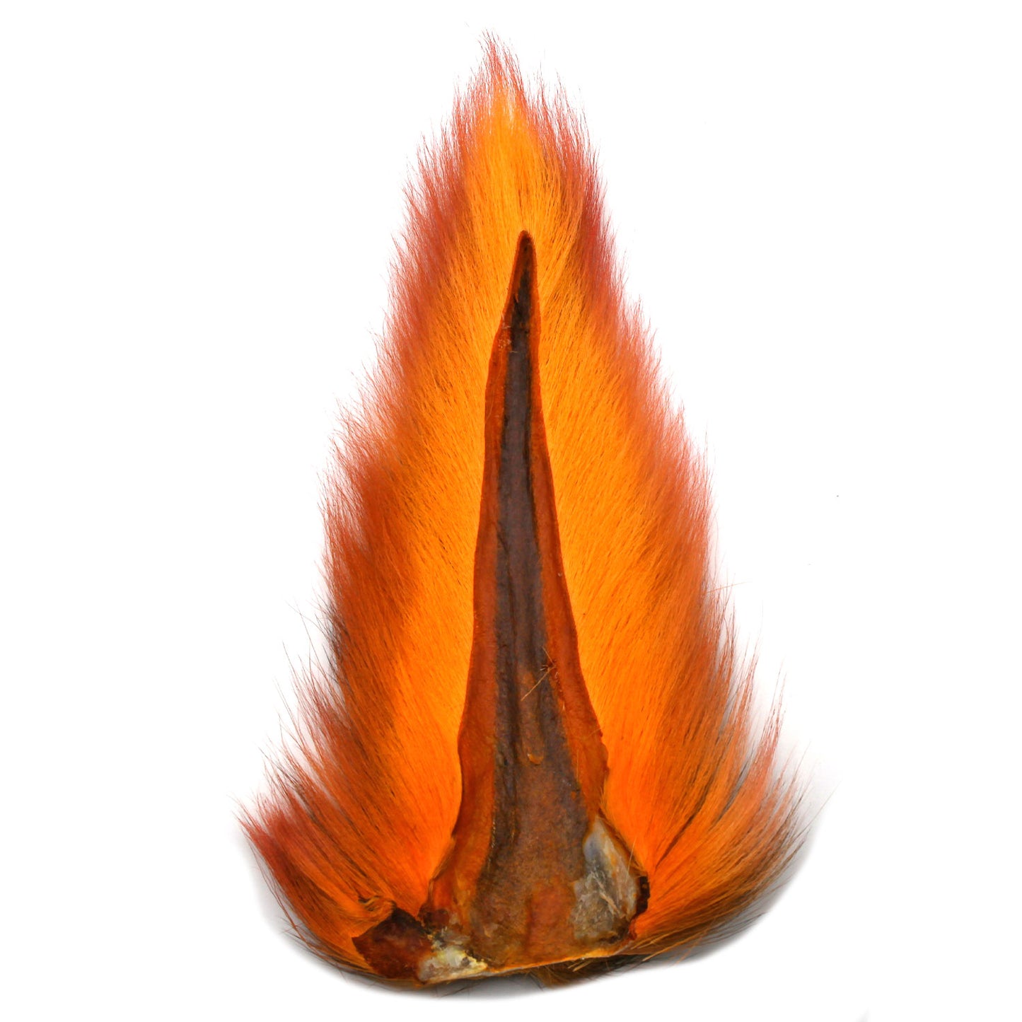 Maine Dyed Bucktail Flame