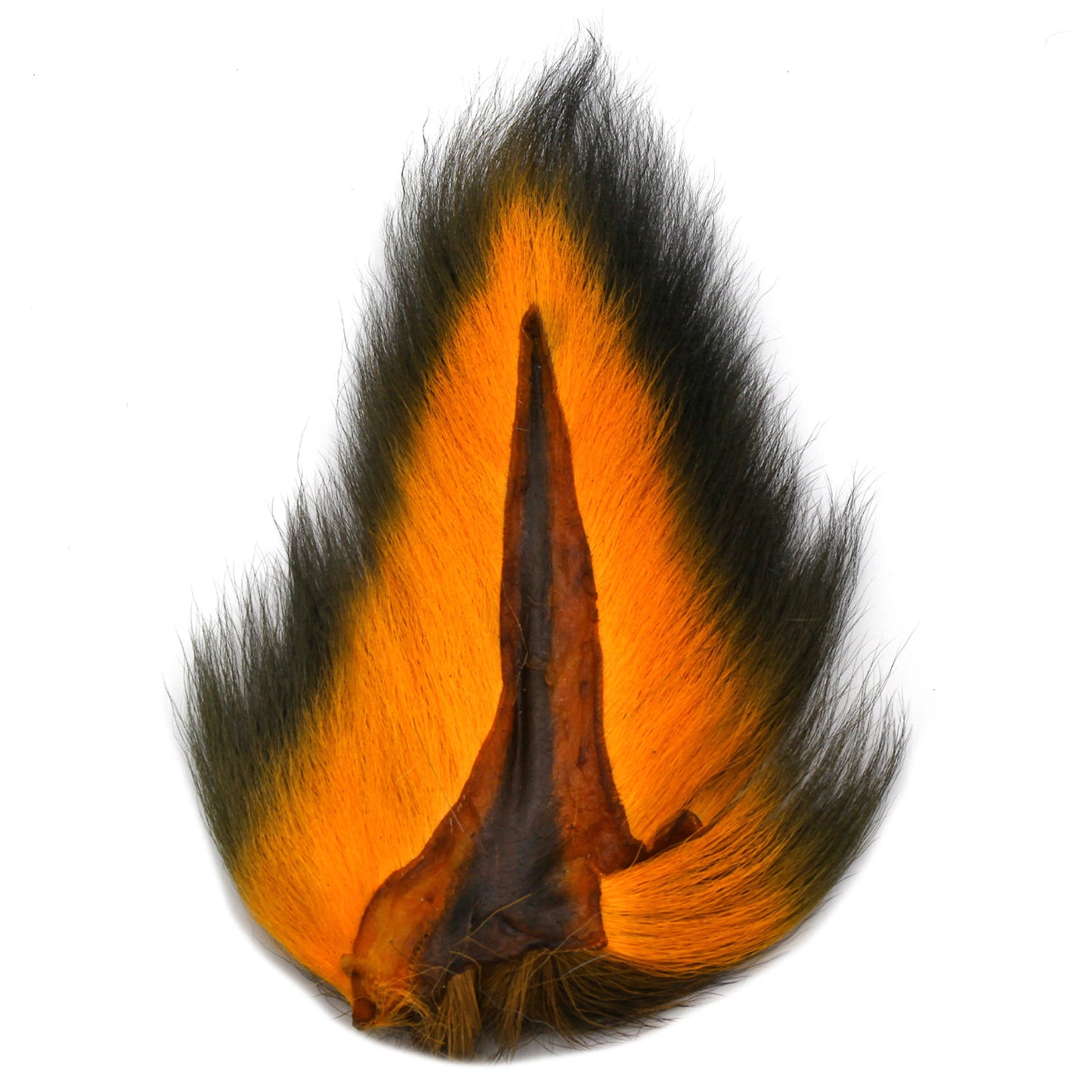 Maine Dyed Bucktail Jack-O-Lantern