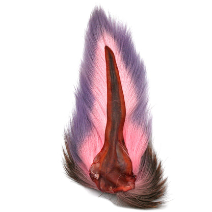 Maine Dyed Bucktail Pink Purple
