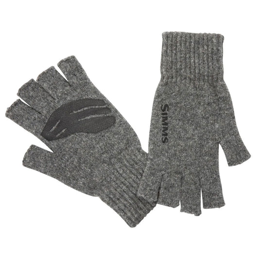 Simms Wool Half Finger Glove