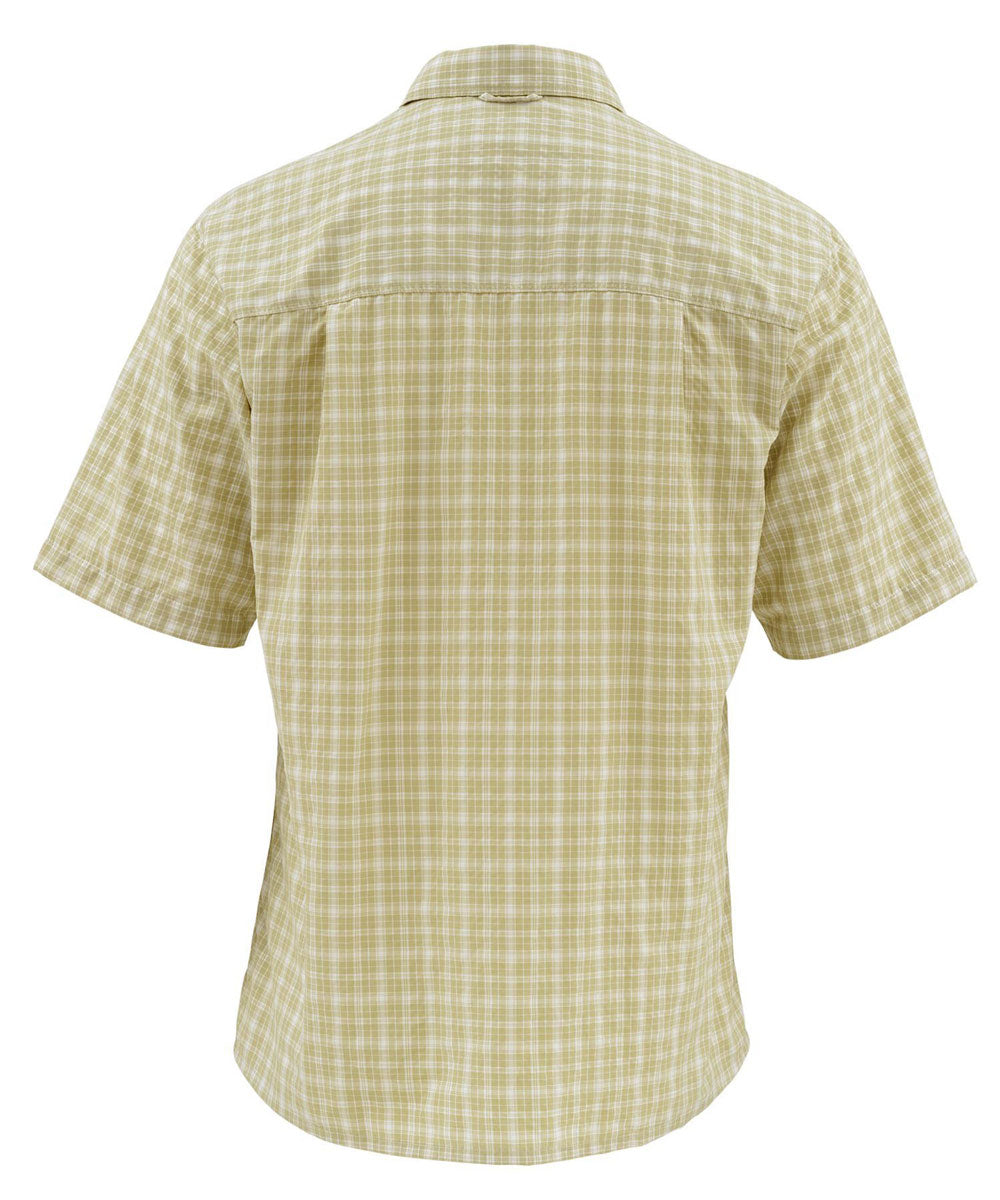 Simms Morada SS Shirt - Sage Plaid