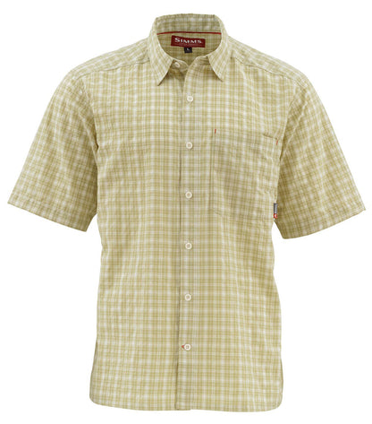 Simms Morada SS Shirt - Sage Plaid