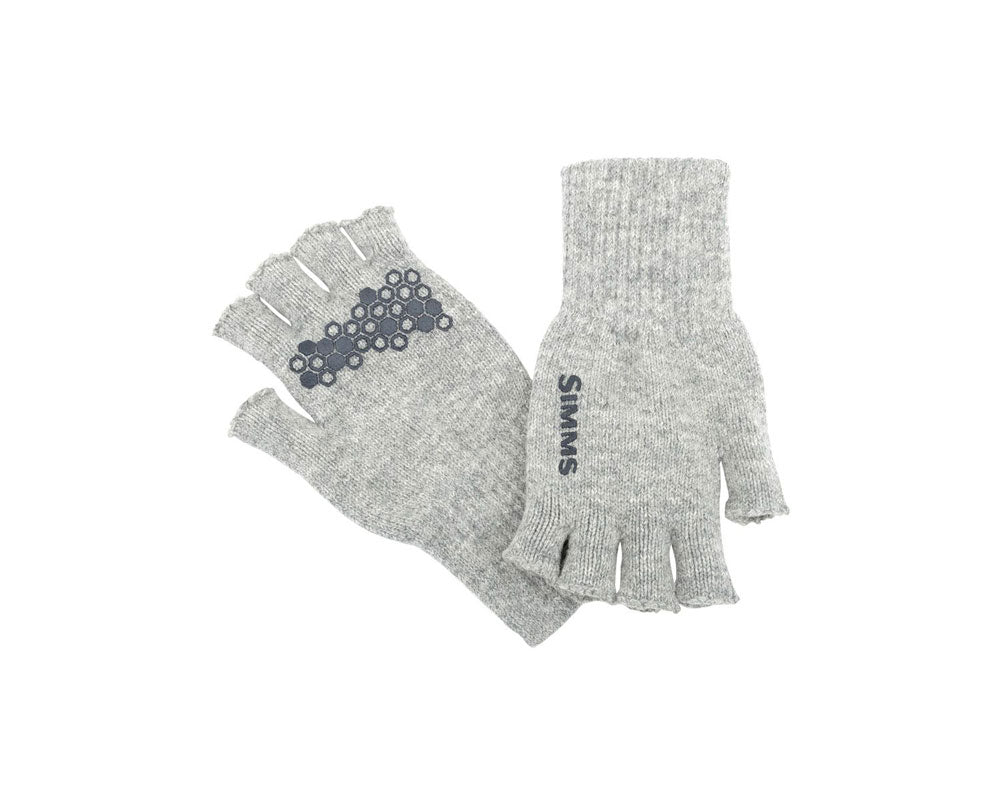 Simms Wool Half Finger Glove (s/m, Cinder)