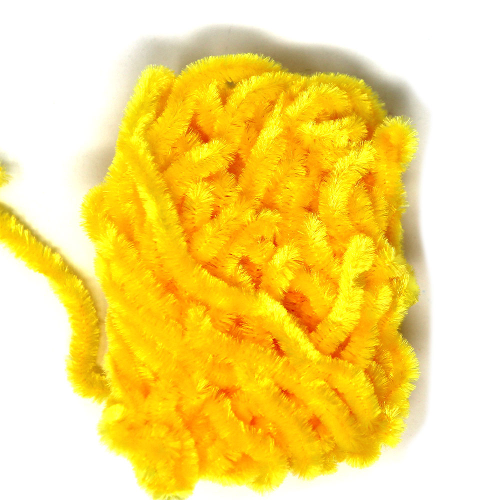 Chenille Fly Tying Yellow