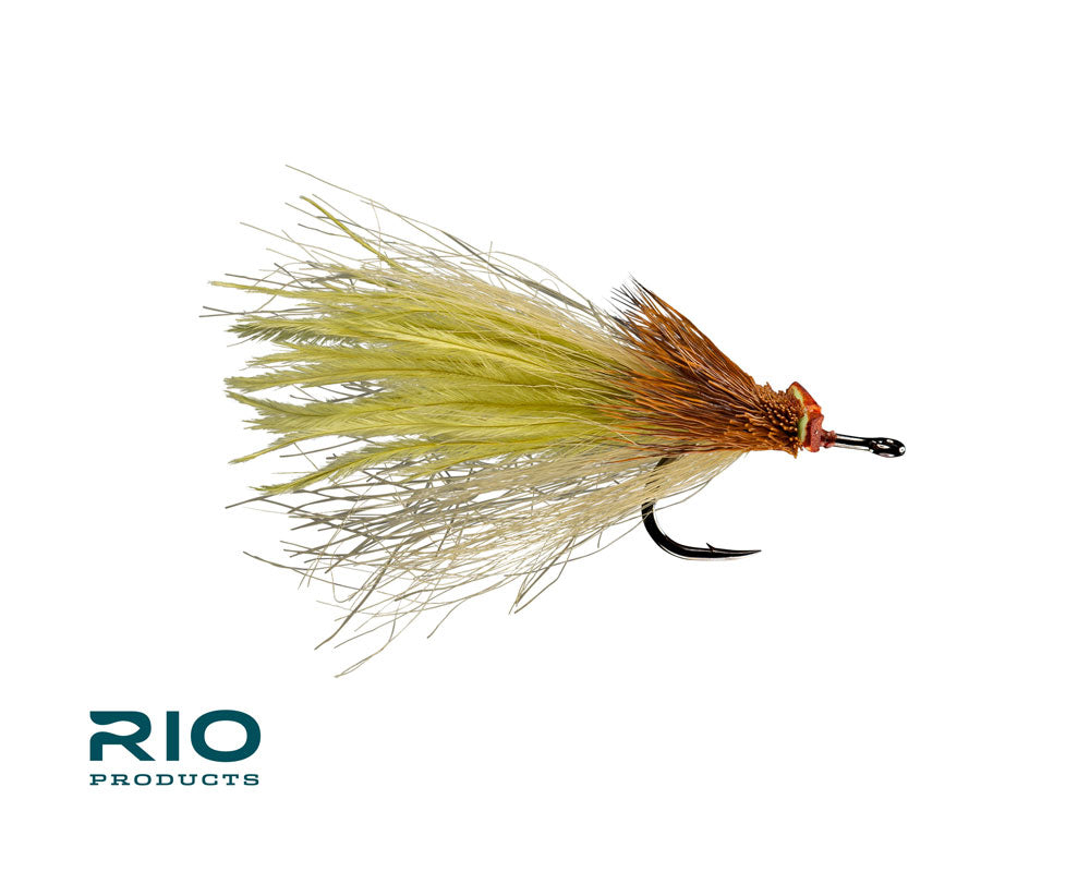 Rio Dread Pirate Fly 1/0 - Rust/Olive