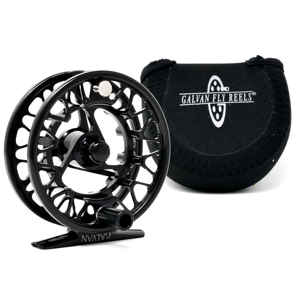 Galvan Brookie Fly Reel Black