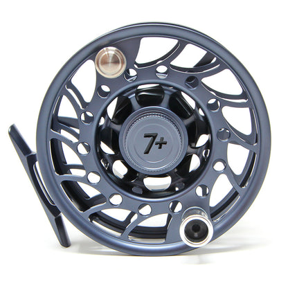 Hatch Iconic Fly Reel 7+ Grey Black