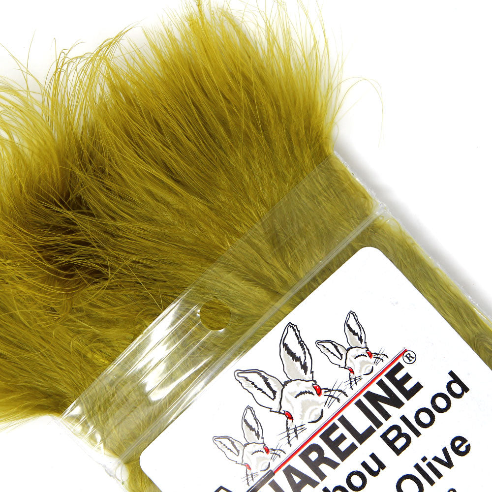 Strung Marabou Olive