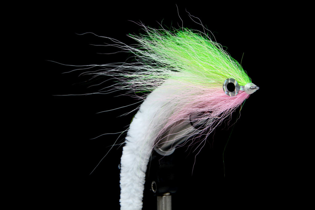 Striper Dragon - Snake Fly - Eel Fly Deerhair Striper Fly - Striped Bass  Saltwater Fly - Striper Night Fly 