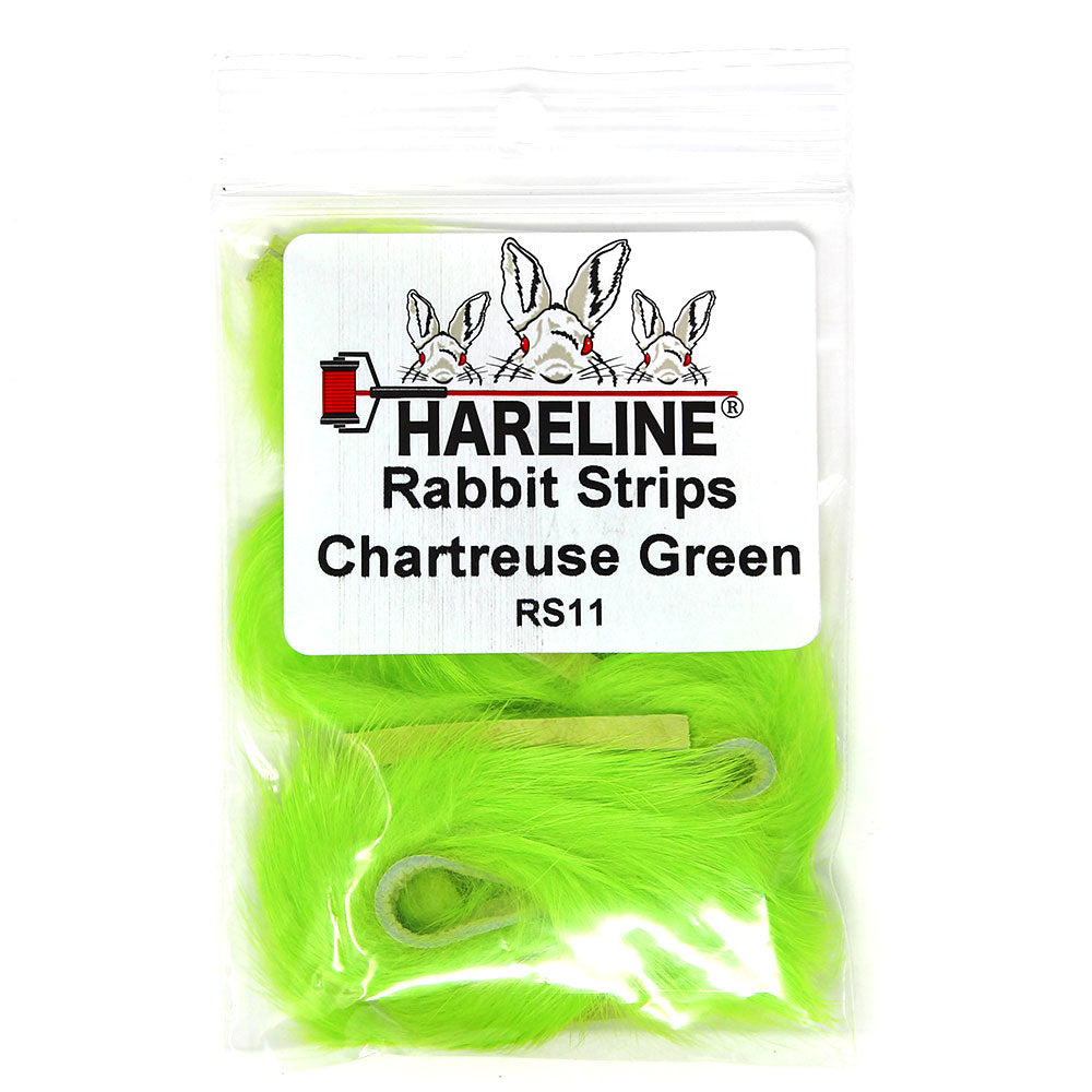 Rabbit Strips Zonker Chartreuse Green