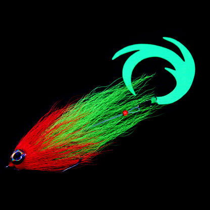 Red Head Fly Pattern Pike Musky