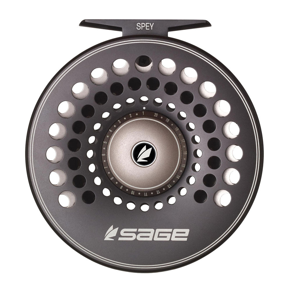 Sage Spey Fly Reel Stealth/Silver