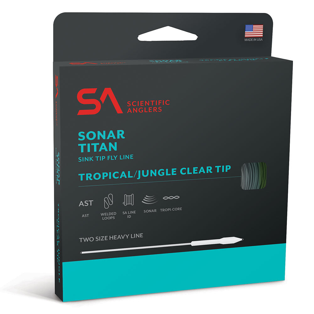 Scientific Anglers SONAR Tropical Jungle Clear Tip Fly Line
