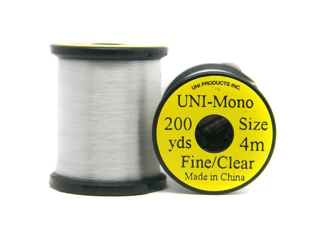 Uni-Mono 3/0 Thread (Clear)– All Points Fly Shop + Outfitter
